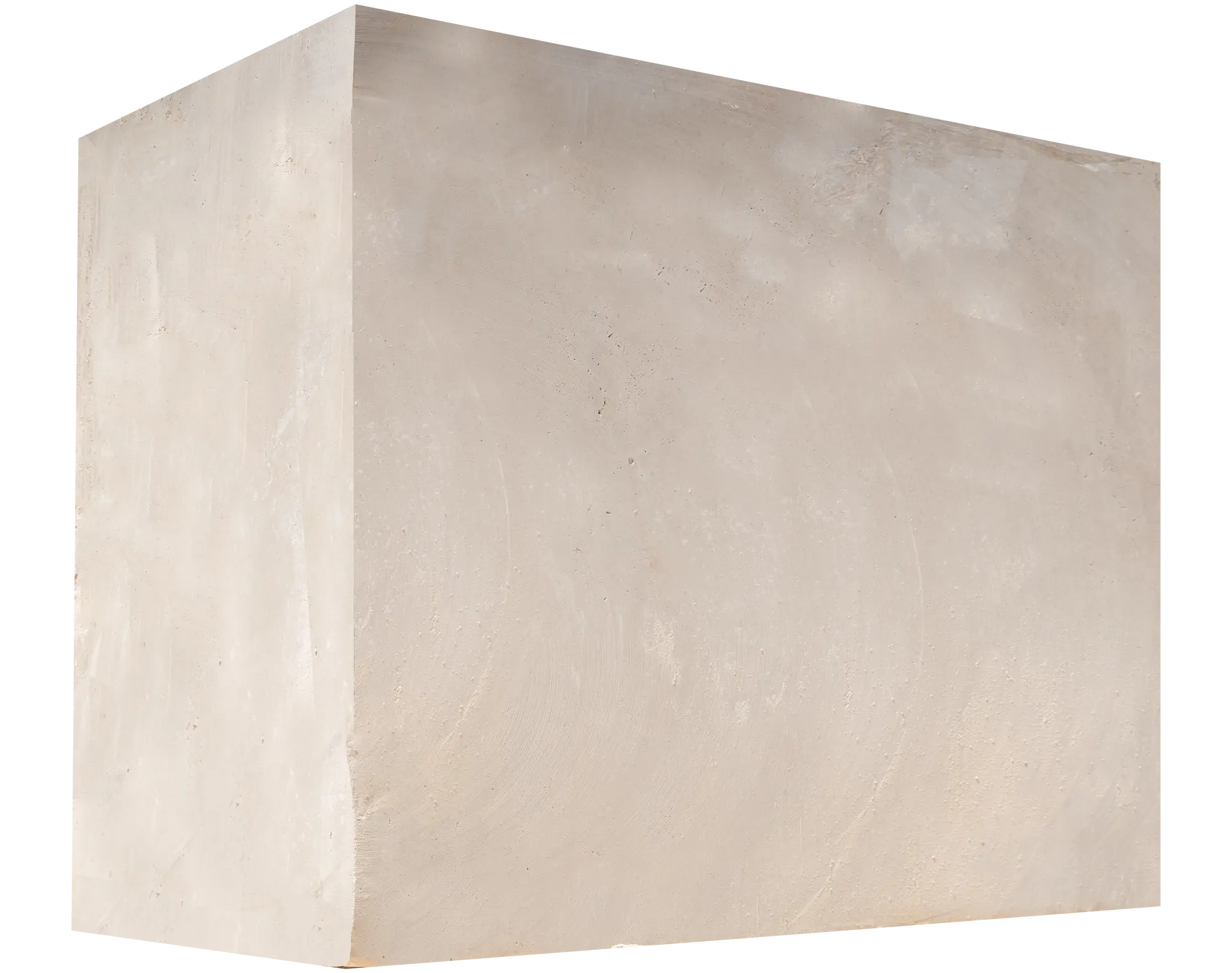 Light Premium Cross Cut Travertine block