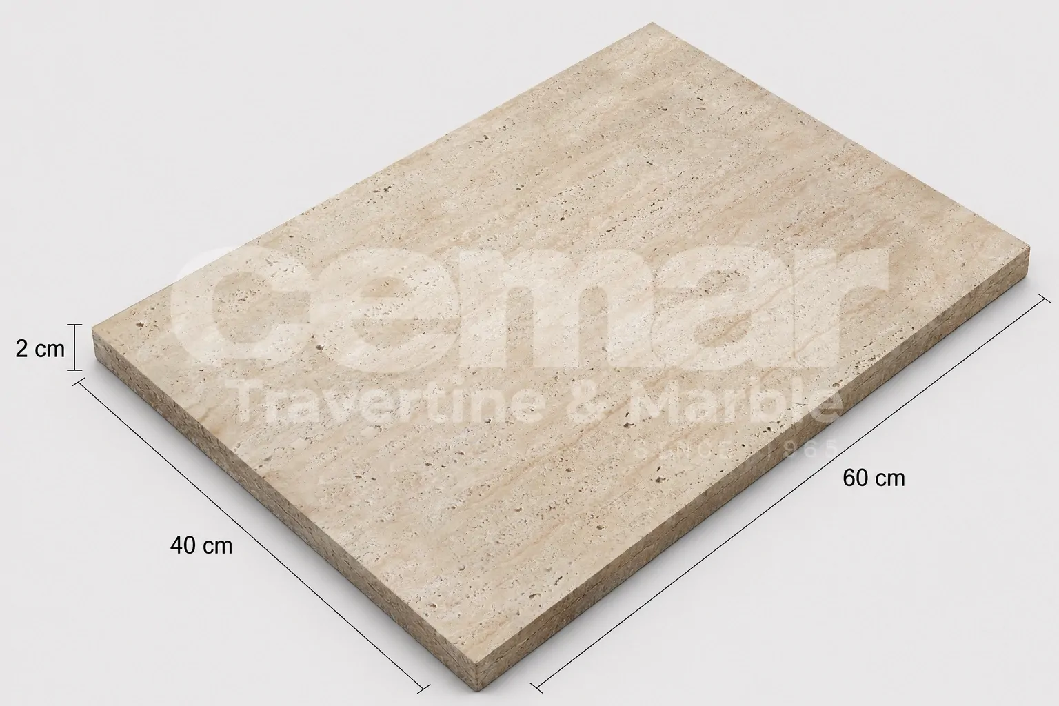 Light Premium Vein Cut Travertine tile
