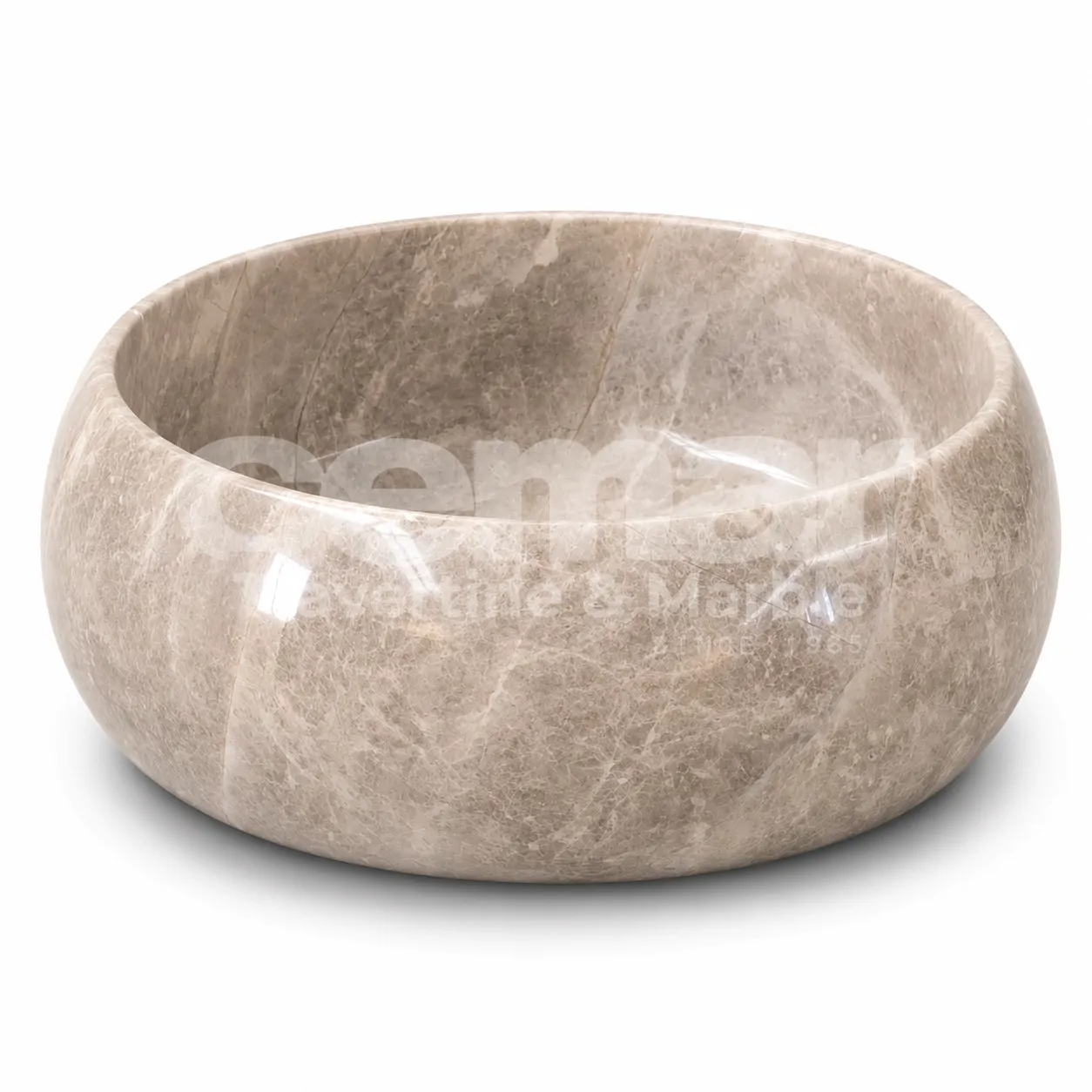 Lux Gray Marble Washbasin